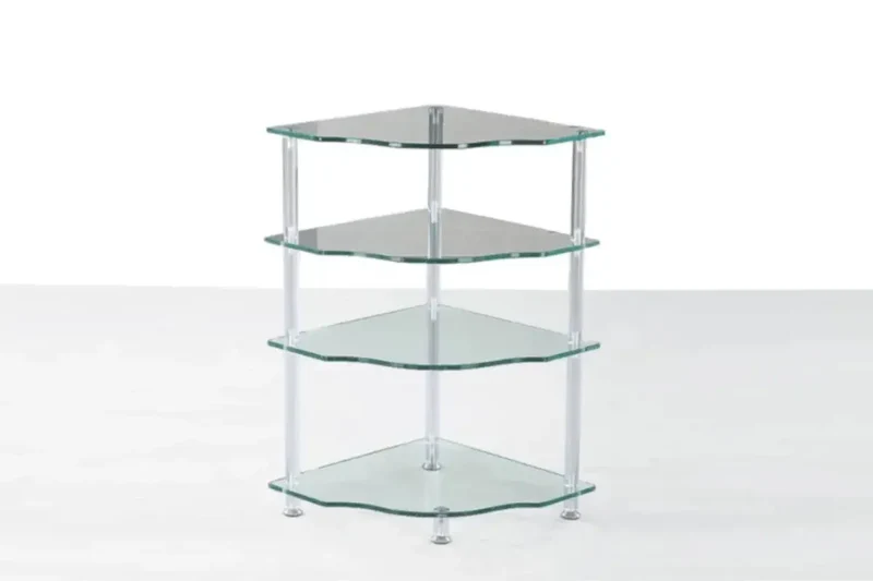 Gueridon Elizabeth Verre Transparent