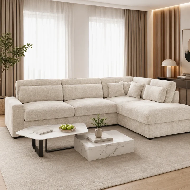 Canapé d'Angle Lexus Marbella Beige