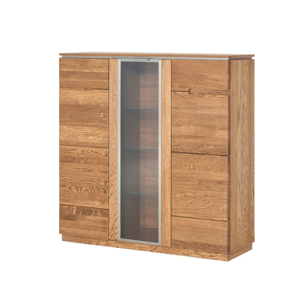 Vitrine en chêne MONTENEGRO 48 | LoftStory