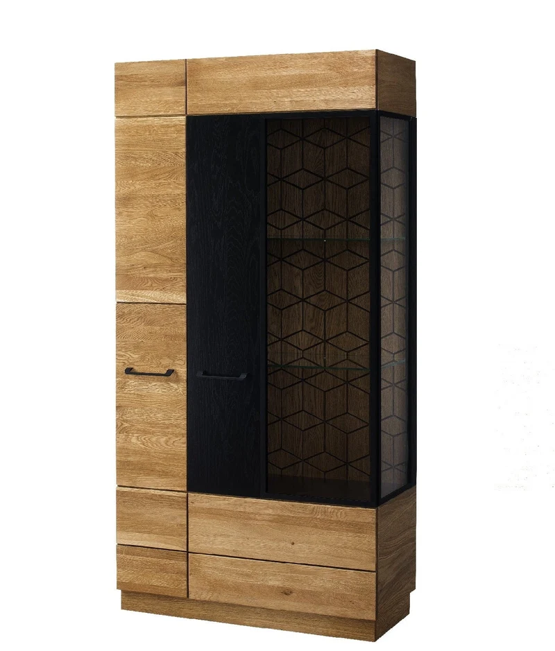 Vitrine en chêne MOZAIK 12 | LoftStory