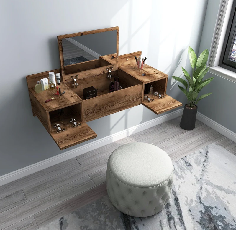Zakkum Makeup Vanity Table with Mirror