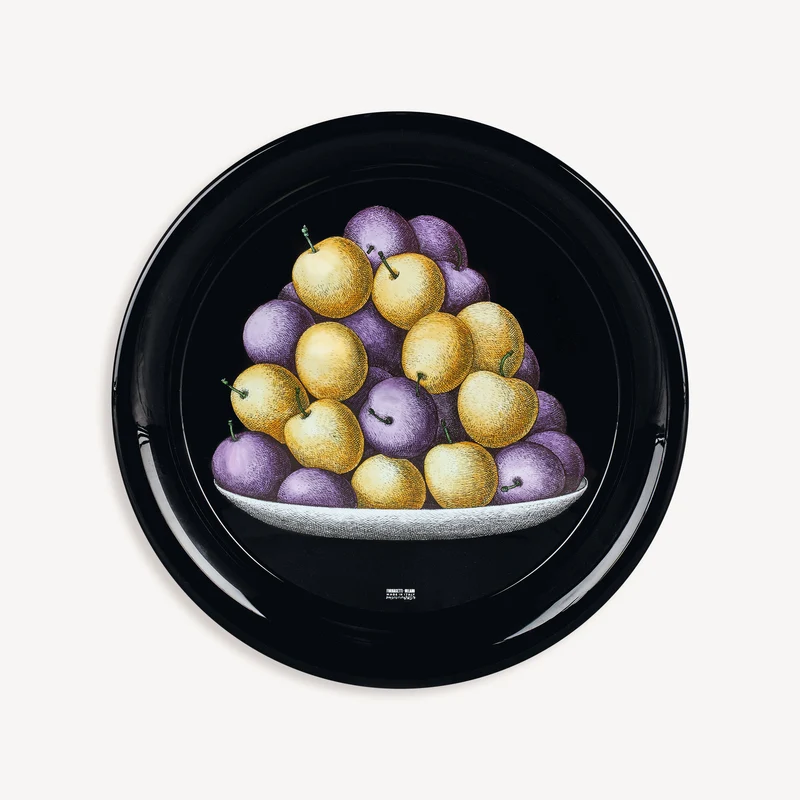 Round tray Prugne