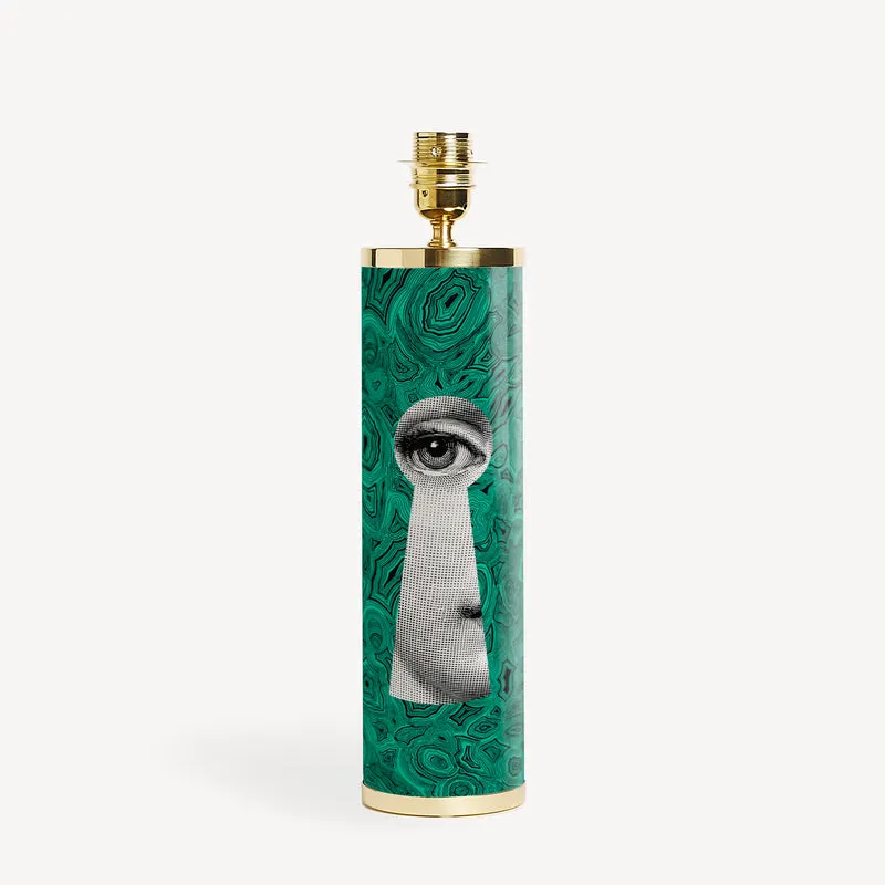 Lamp Serratura su Malachite