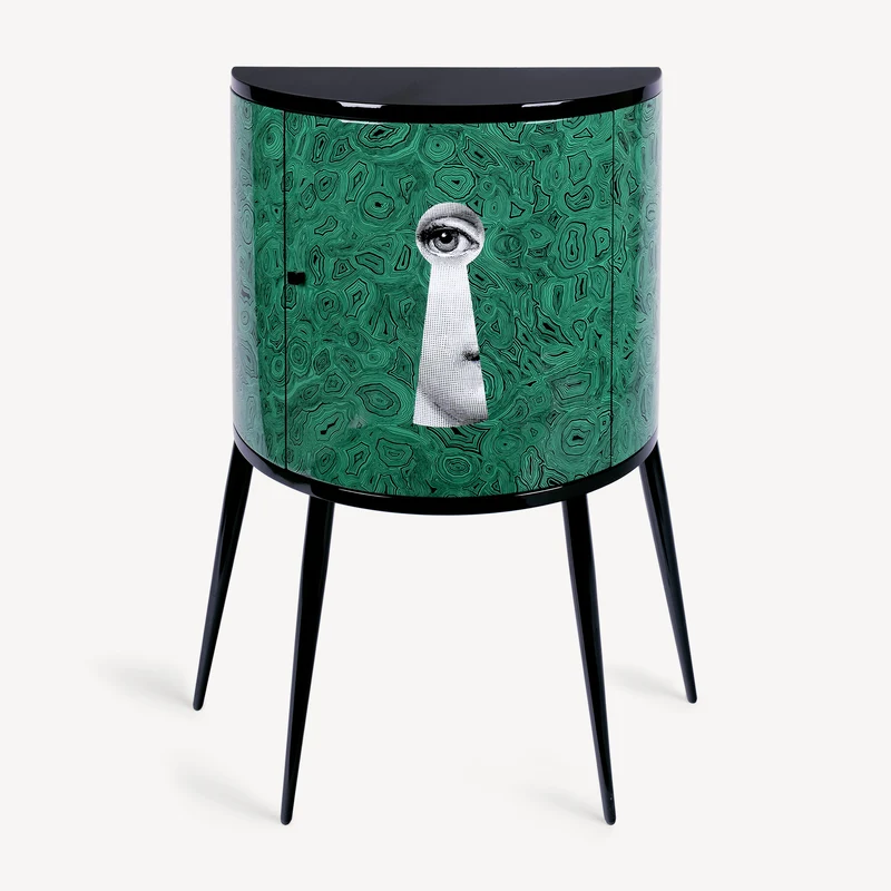 Console Serratura su Malachite