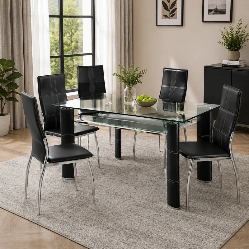 Table manger et chaises design TEVA