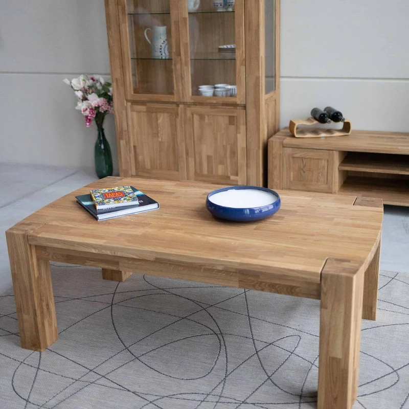 Table basse en chêne massif BALDER | NordicStory