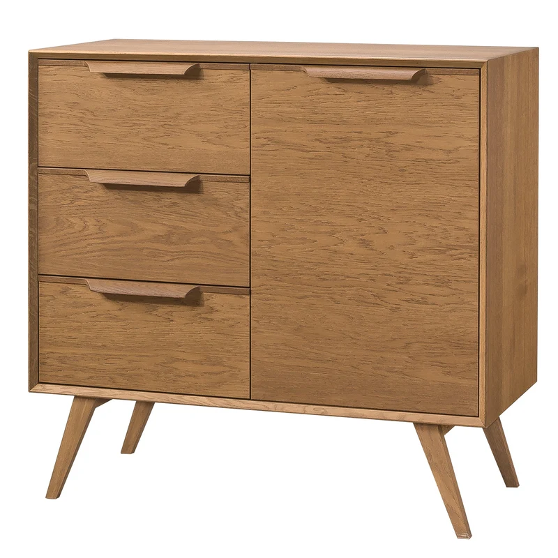 Commode en chêne rustique LEO 12 | LoftStory