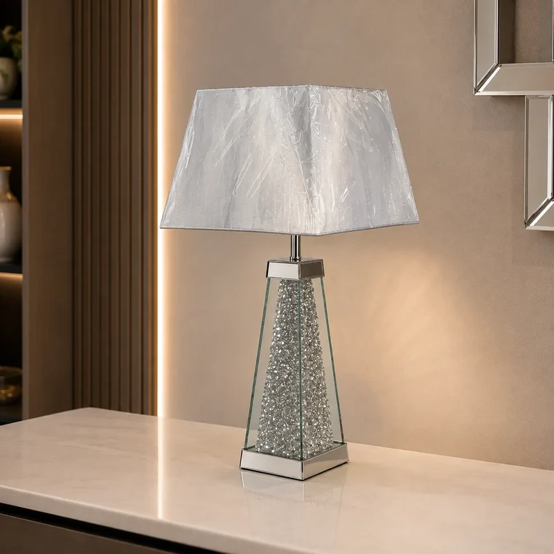 Lampe Strass 16x16x52 CM