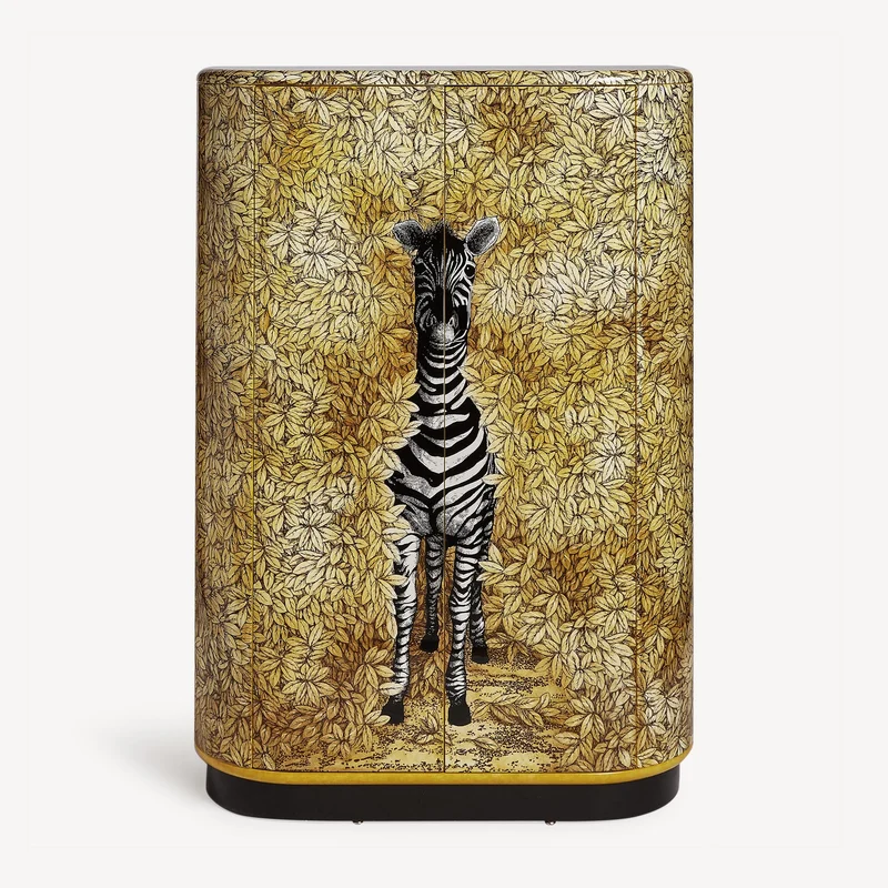 Curved cabinet Zebra