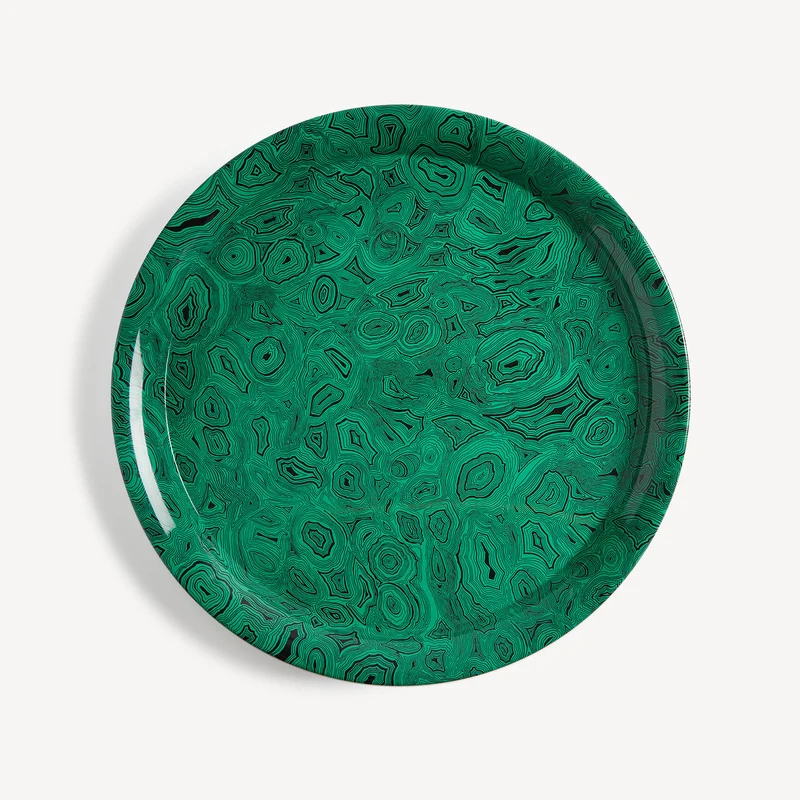 Tray Green Malachite