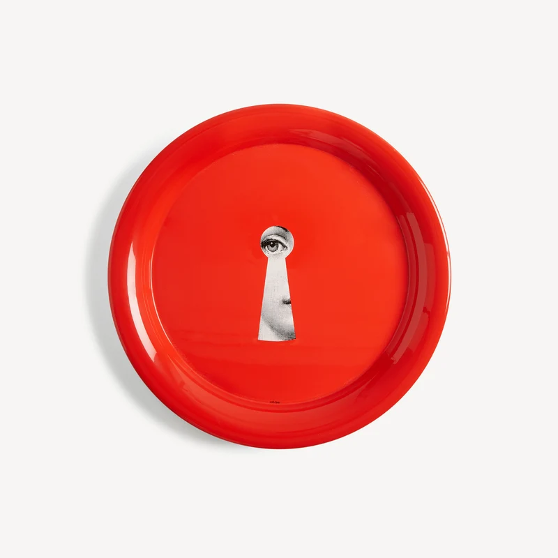 Tray Serratura red