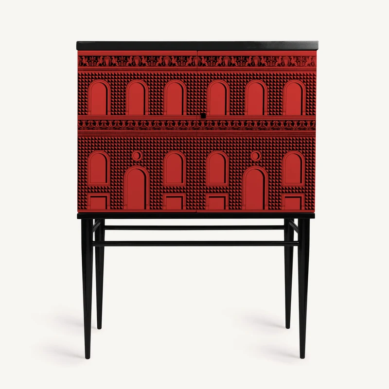 Raised small sideboard Facciata Quattrocentesca