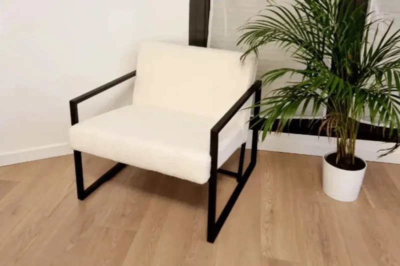 Fauteuil Keny Pieds Noir