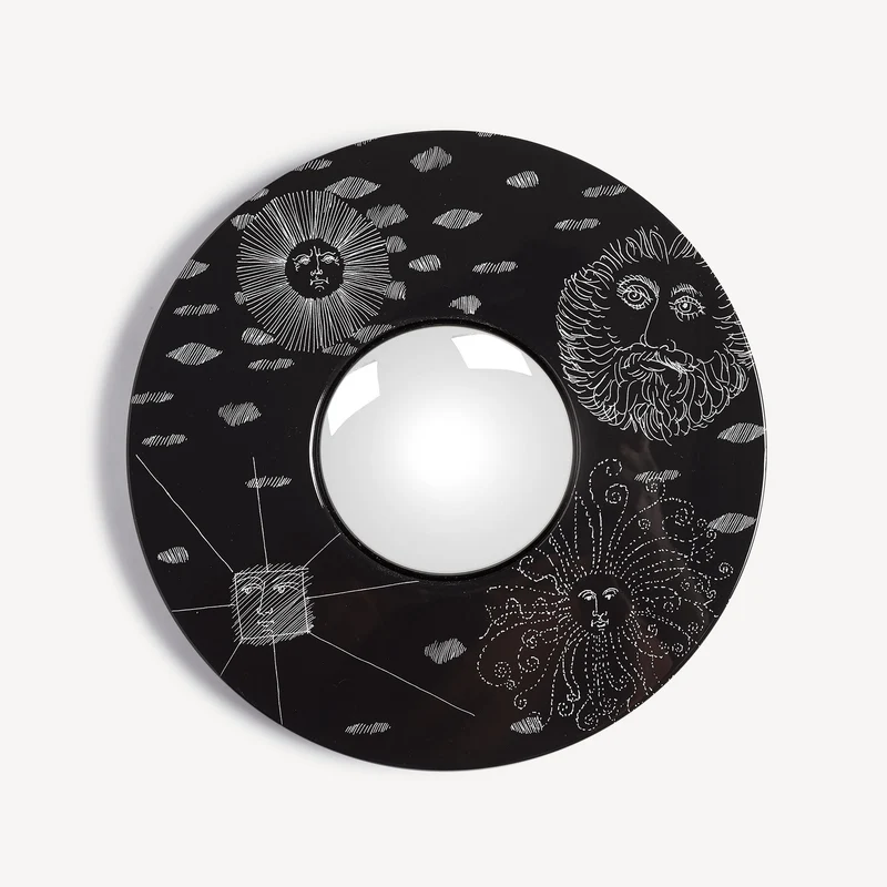 Frame with convex mirror Solitario