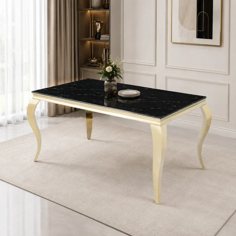 Table Repas Baroque Carree