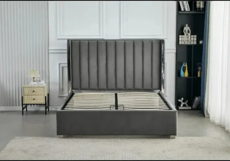 Lit Coffre Gris Prince