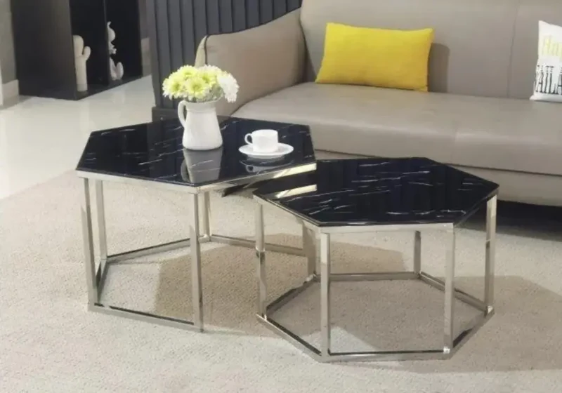 Table basse HEXAGONE gigogne