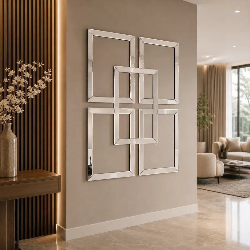 Miroir mural design 80x60 cm