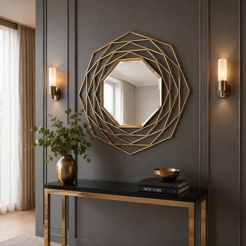 Miroir Etoile (Or)