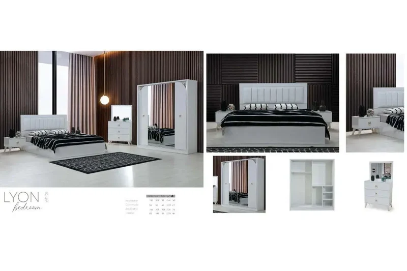 Chambre Complète Lyon 160x200
