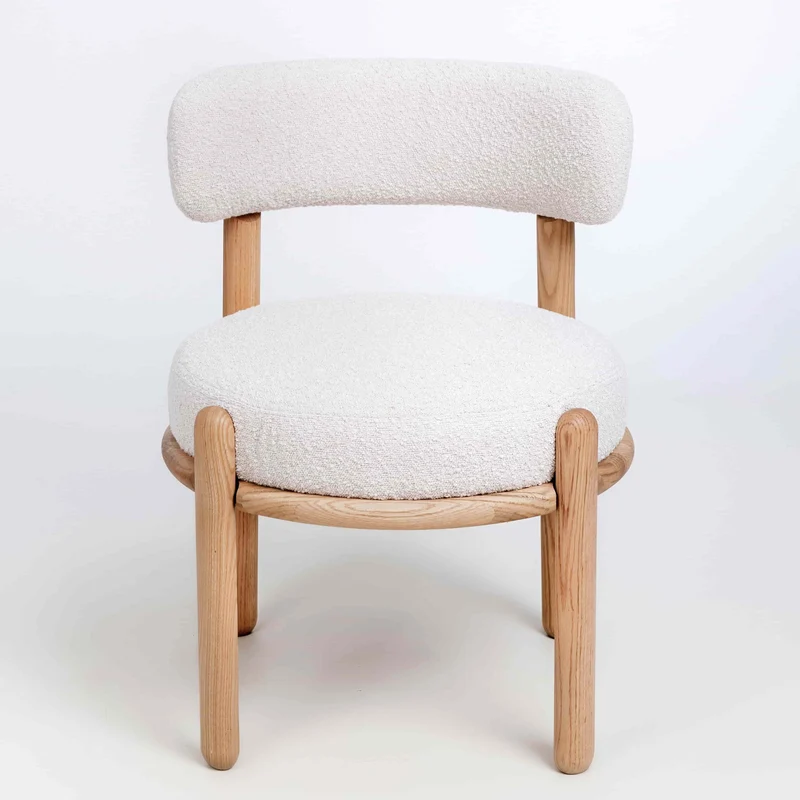 Lot de 2 chaises en chêne massif Lova | NordicStory