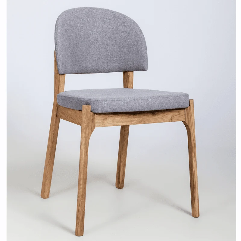 Lot de 2 ou 4 chaises en chêne massif « Astrid » | NordicStory