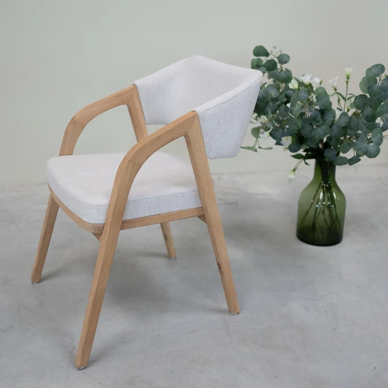 Chaise en chêne ou noyer massif SWEDEN | NordicStory