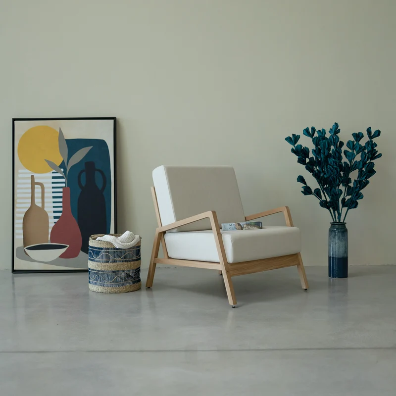 Fauteuil en bois massif SWEDEN | NordicStory