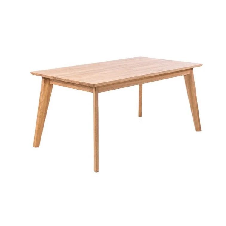 Table de salle à manger fixe en chêne massif KAMBIO | VESKOR