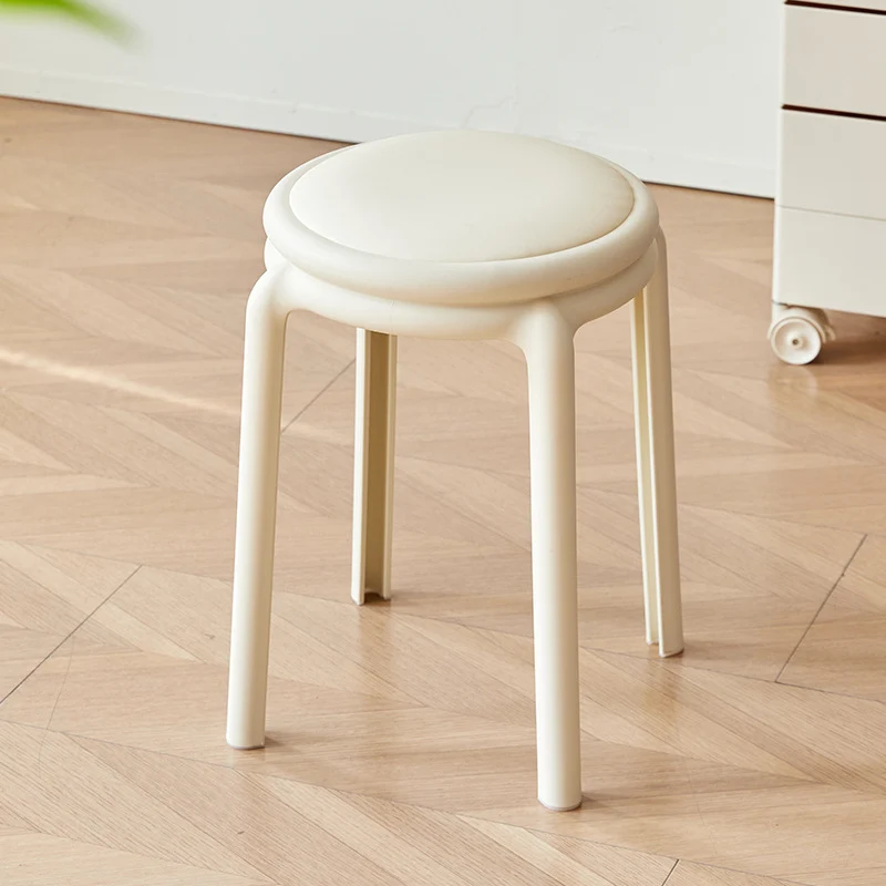Modern Minimalist PP Round Chair For Living Room