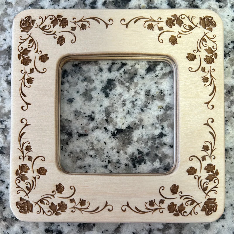 Rose Vine Small Magnetic Frame