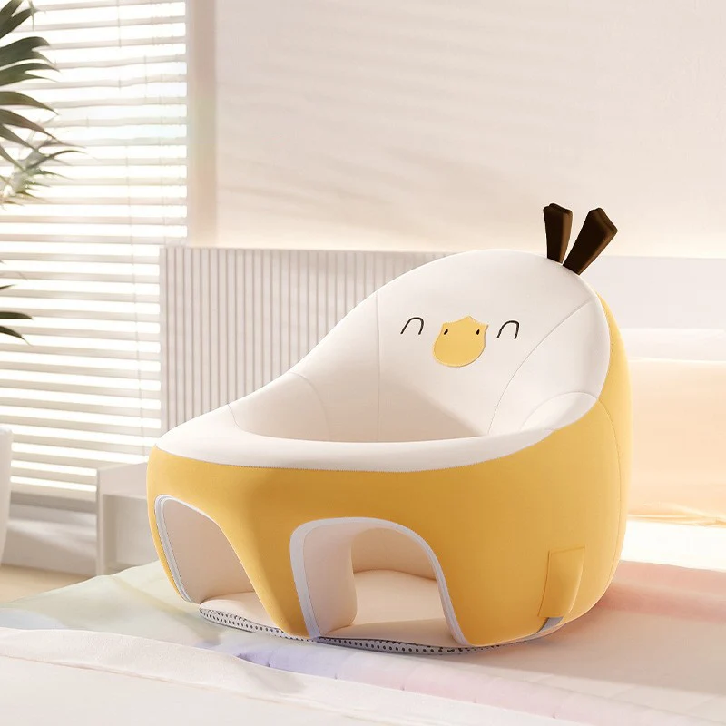 Contemporary Creative Kids Mini Animal Shape Synthetic Fabric Sponge Accent Chair Backrest Armrest For Living Room