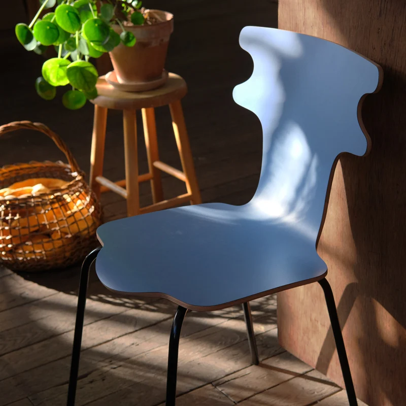 CHAISE LA COQUETTE, bleue