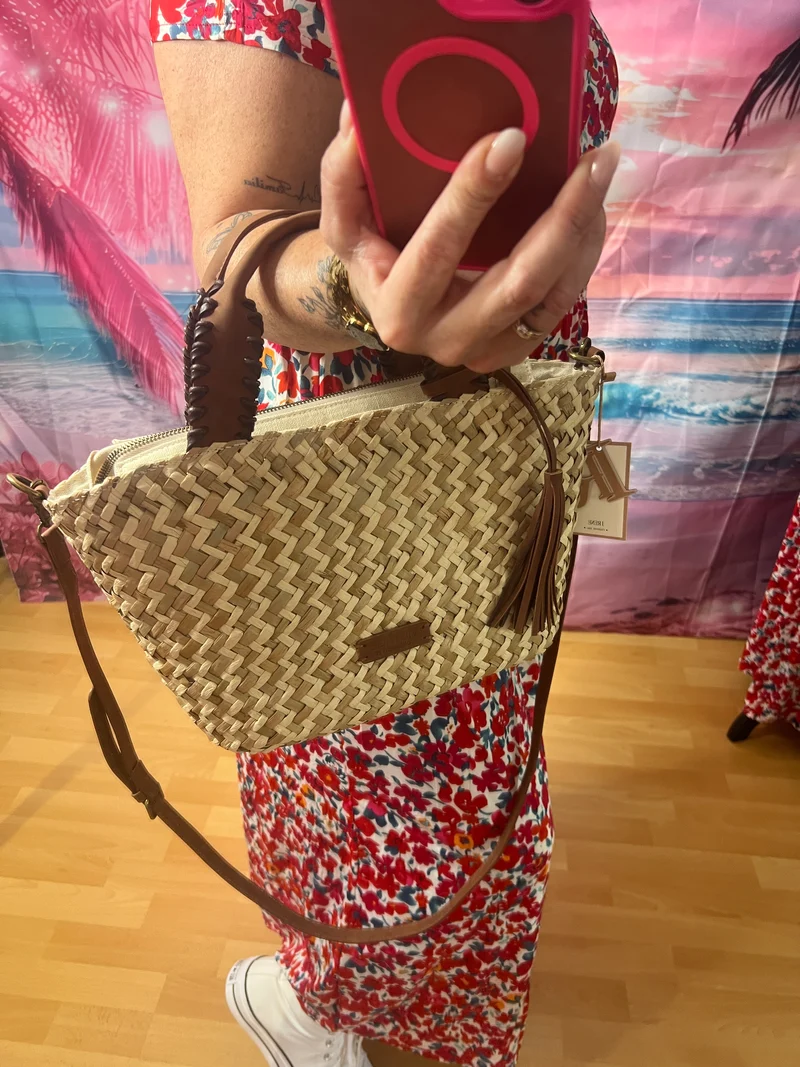 Sac à main en osier