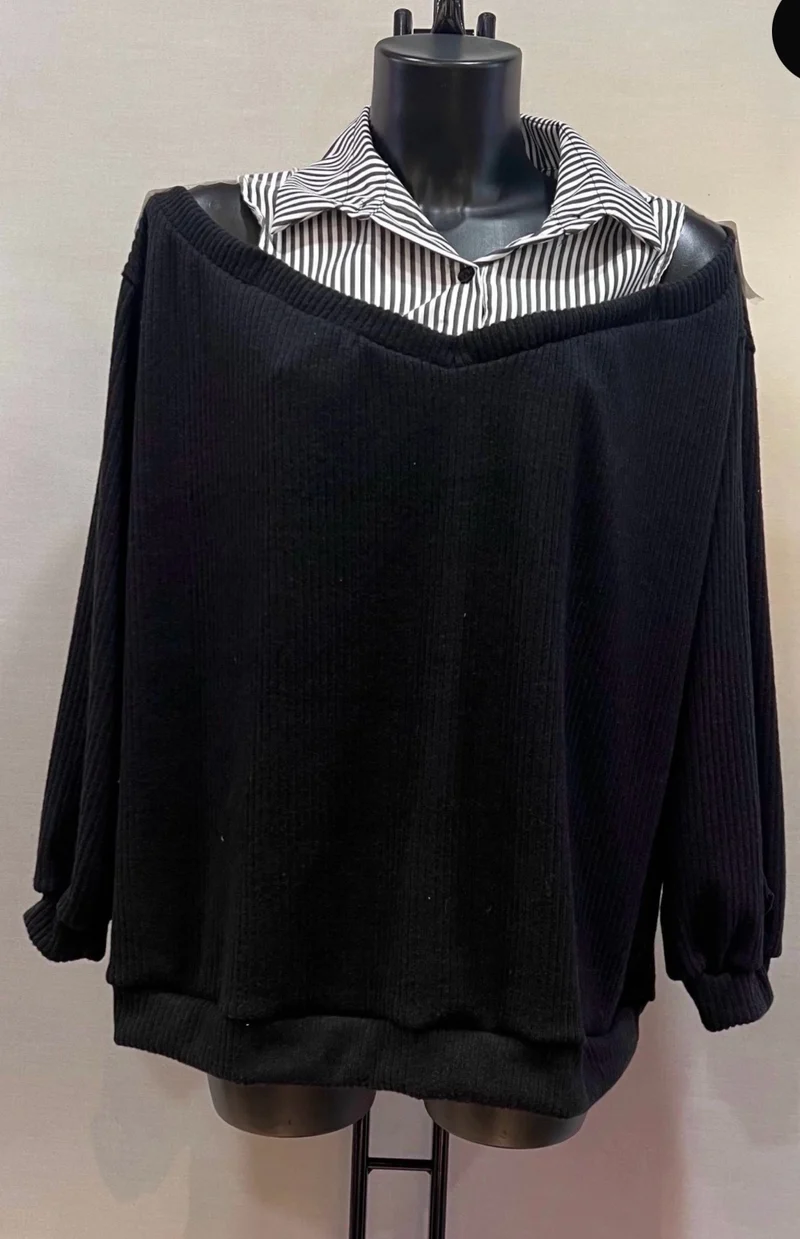 Pull chemise cora