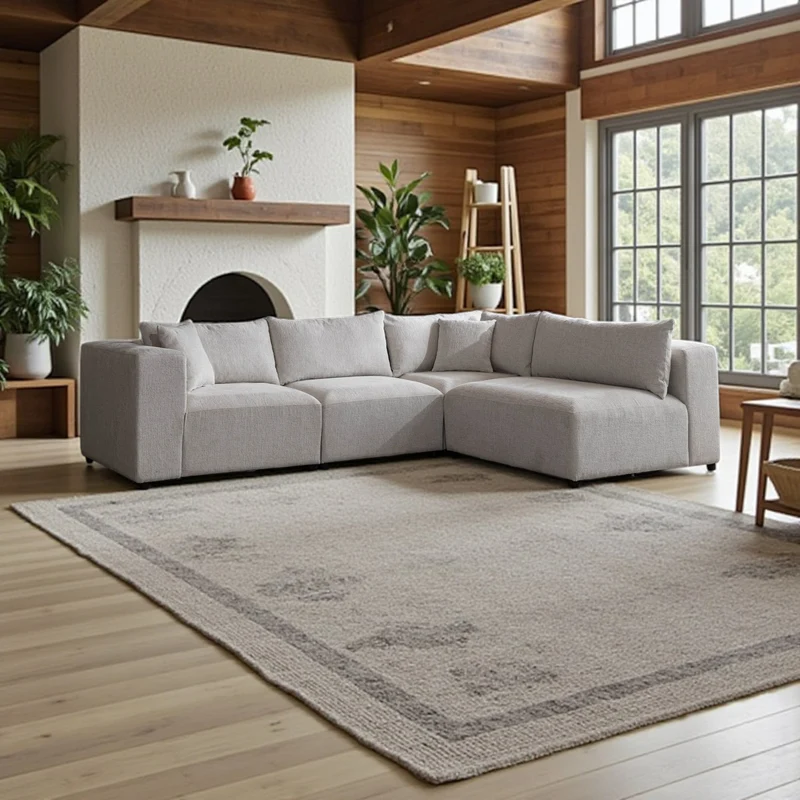 Canapé Modulable Azra Chenille