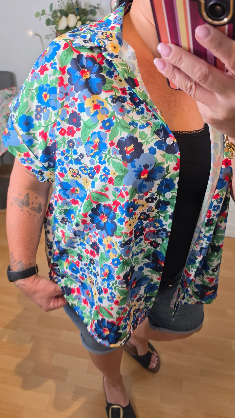 Chemise flowers