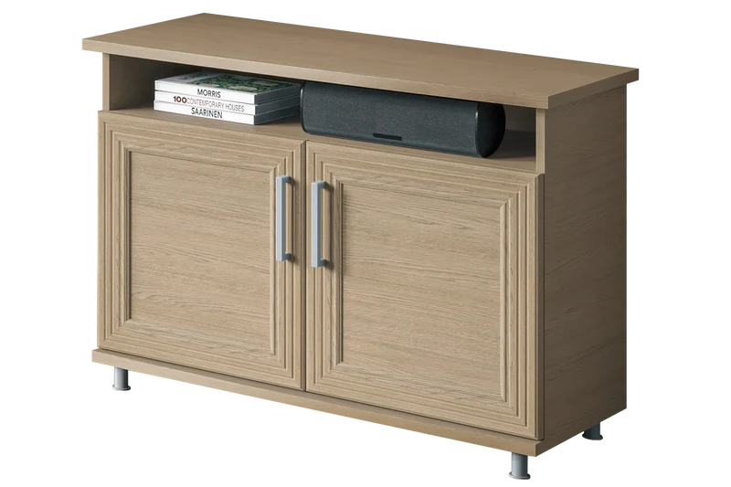 Ensemble meuble salon chêne clair – NATURA