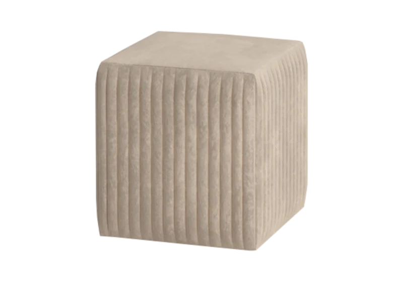 Pouf en velours design italien – Eva