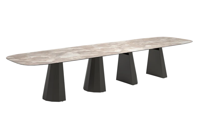 Grande table a manger marbre design – Dune