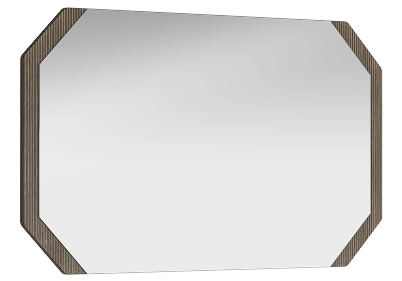 Miroir mural octogonal design - Hexagon
