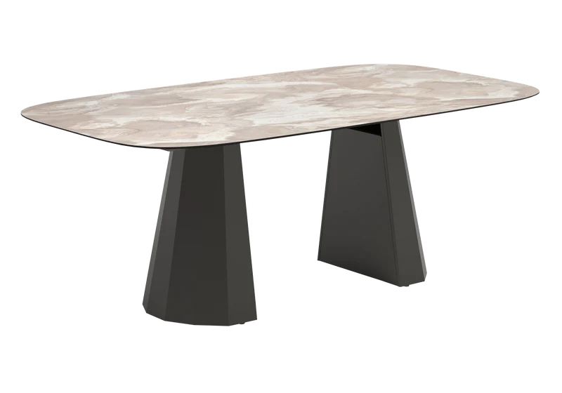 Table à manger marbre design – Dune