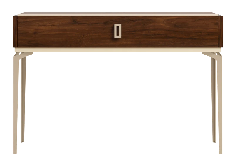 Console noyer avec tiroir – Eva