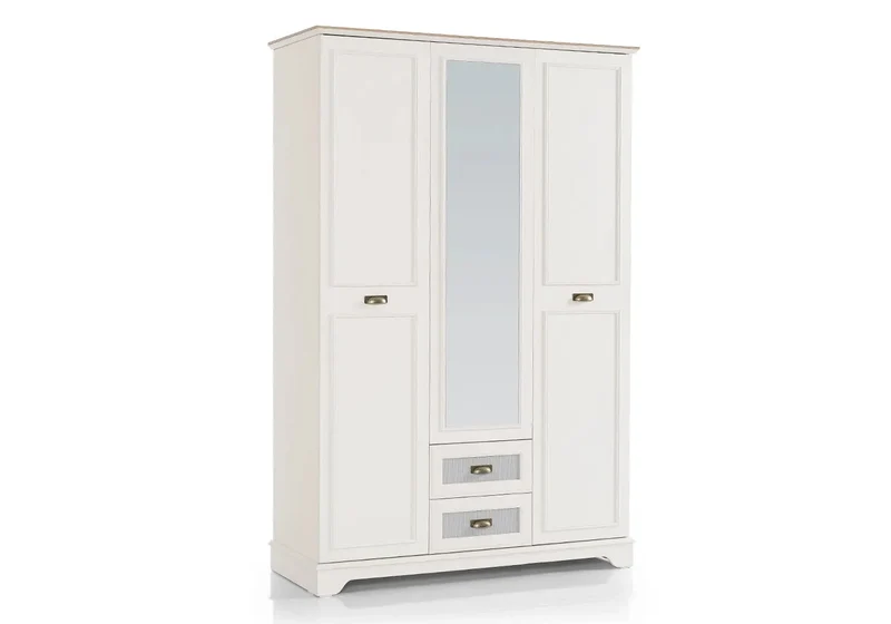 Ensemble de chambre jeune moderne blanc ODESSA