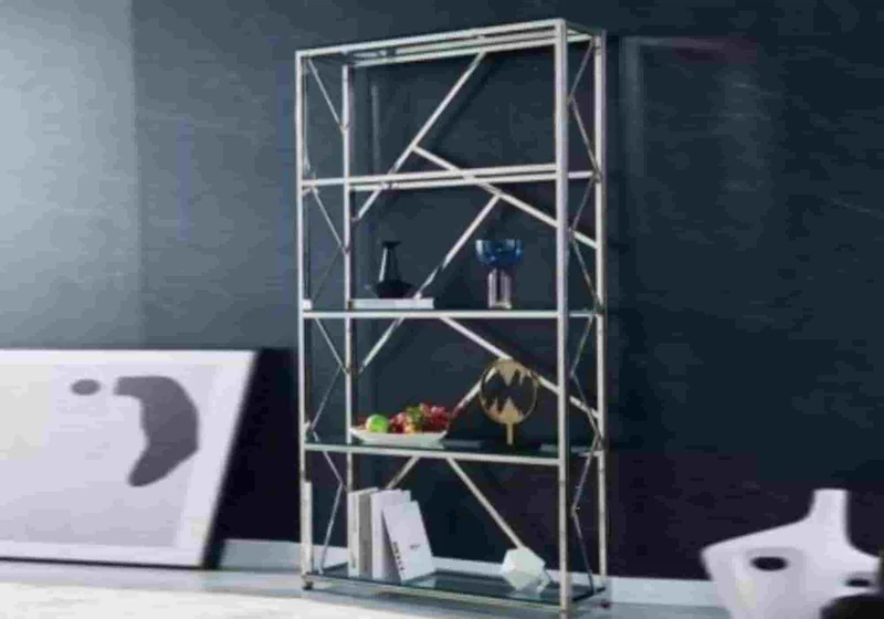 Étagère bibliothèque design en verre - Ilea
