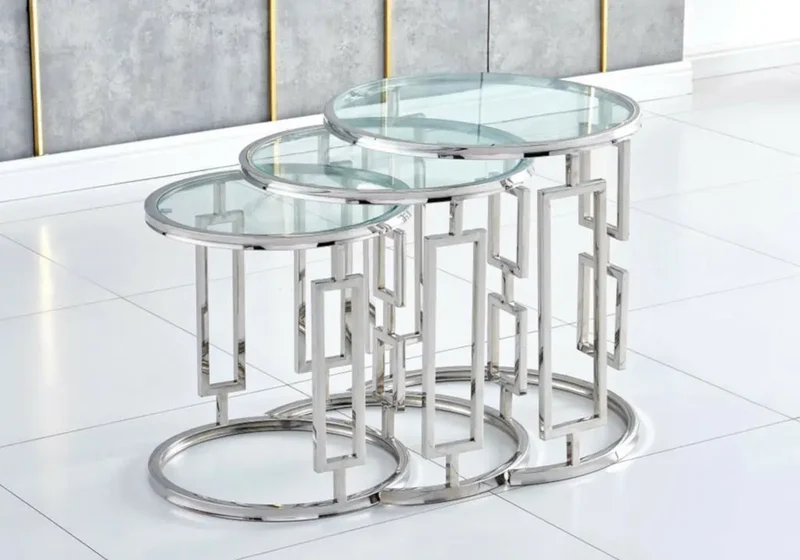 Tables gigognes design - Aréa