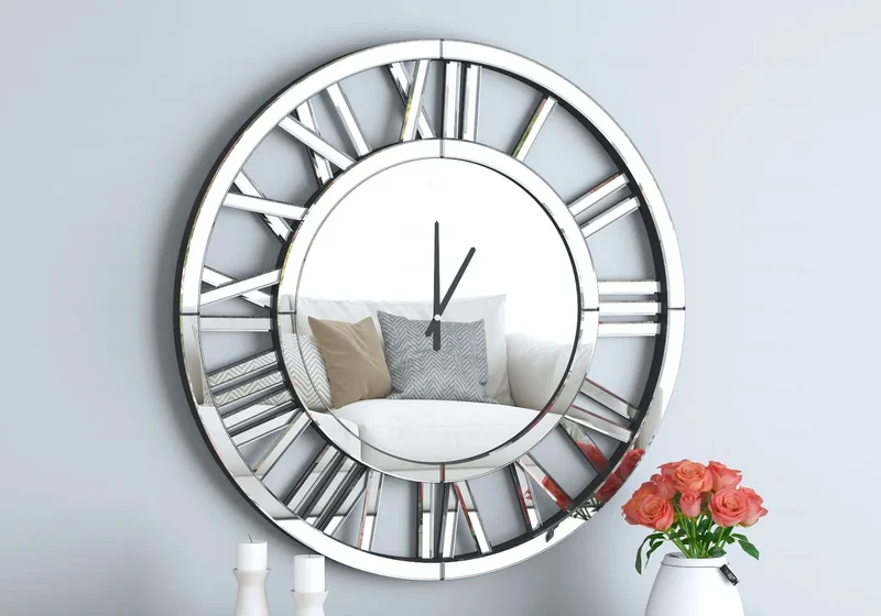 Pendule murale en miroir - Line