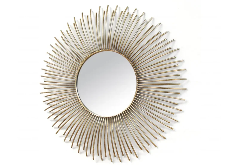 Miroir mural rond design - Eliz