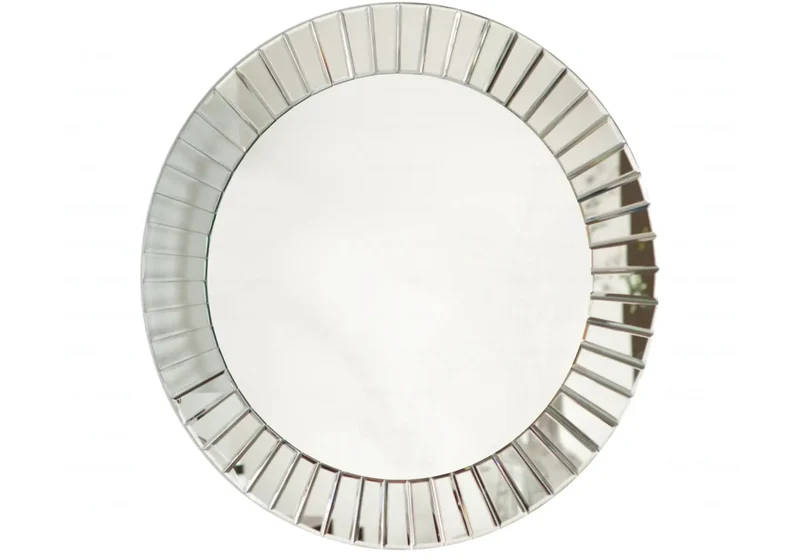 Miroir mural rond design - Elsa