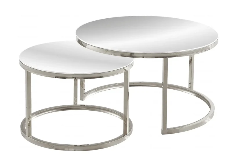 Tables gigognes miroir - Orea